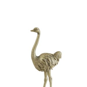 Figura Decorativa Avestruz Ostrich